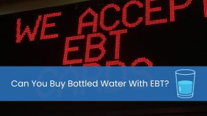 can you buy bottled water with EBT