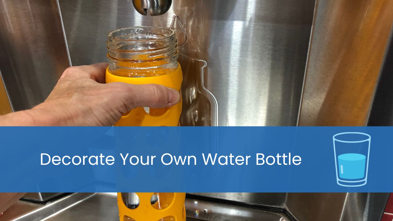 decorate your own water bottle